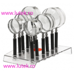 Set lupe cu maner 12 marimi diferite (NAT-0816), www.lutek.ro